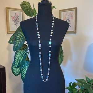 Freshwater Pearl with Amethyst and Shell